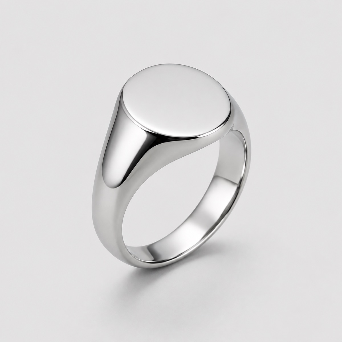 Anillo Sello Liso